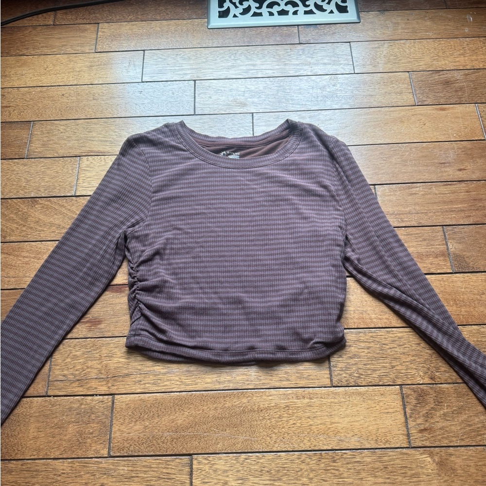 (BOGO) Women's Long Sleeve Top - Brown
